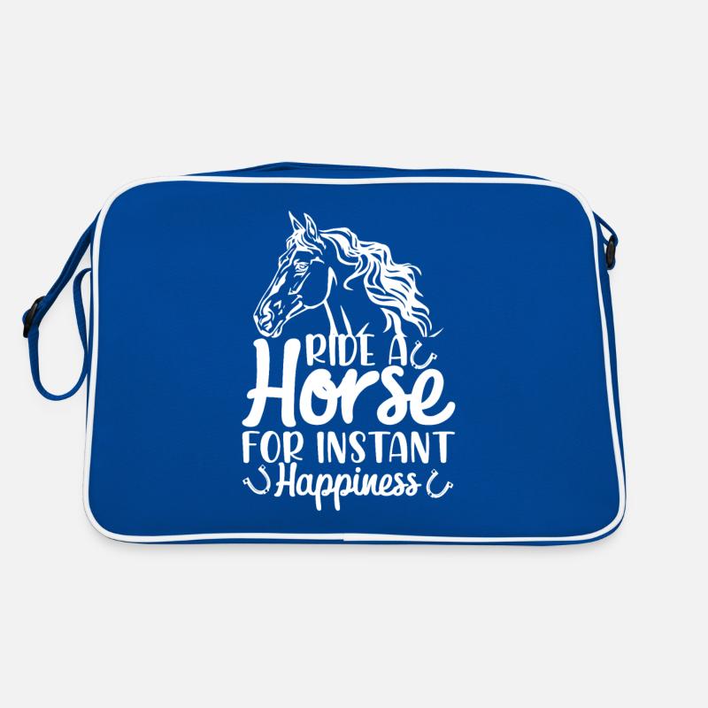 Montez à cheval pour un bonheur instantané - (2) Sac Retro