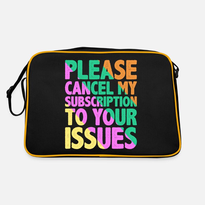 Please cancel my subscription to your issues 9 Retro Bag