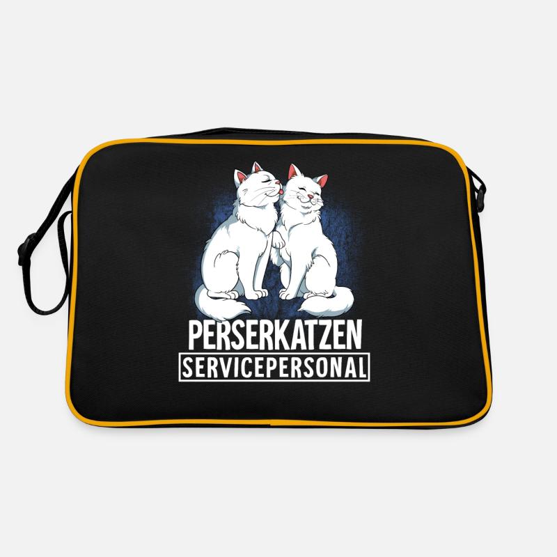 Perserkatze Retro Tasche
