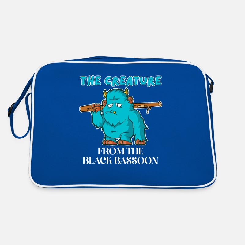 The Creature from the Black Bassoon for a Retro Tasche