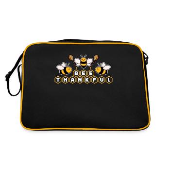 Apiculture Abeille Insectes reconnaissants Apiculteur Apiculteur - Sac Retro - noir/or - Dos