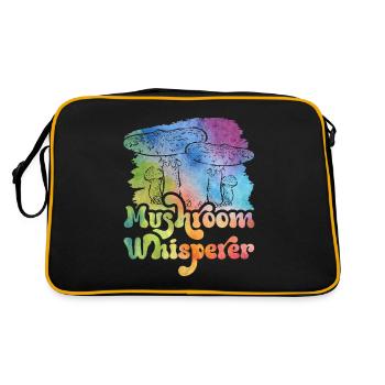 Champignon Whisperer Champignon Whisperer Champignons cueilleurs - Sac Retro - noir/or - Dos