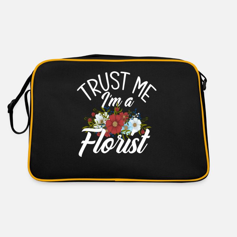 Fleuriste Fleuristes Drôle de dicton Sac Retro