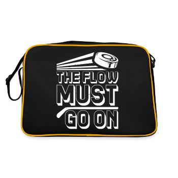 Le flux doit continuer 9 - Sac Retro - noir/or - Dos