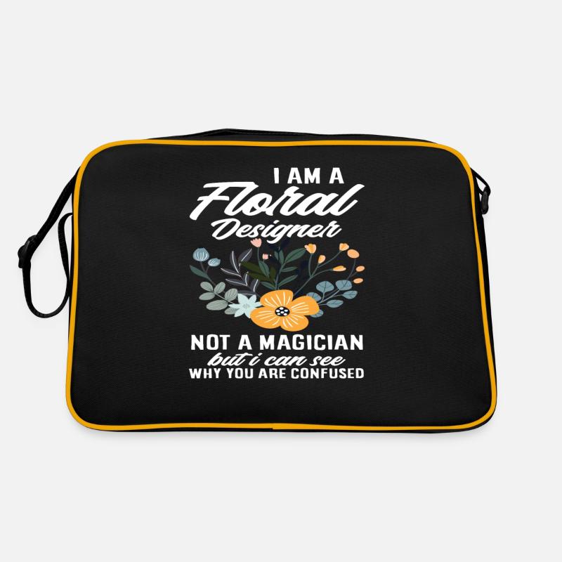Fleuriste Fleuriste Magicien Sac Retro