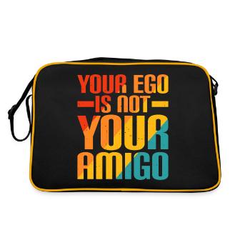 Your Ego Is Not Your Amigo 21 - Retro Bag - black/gold - Back