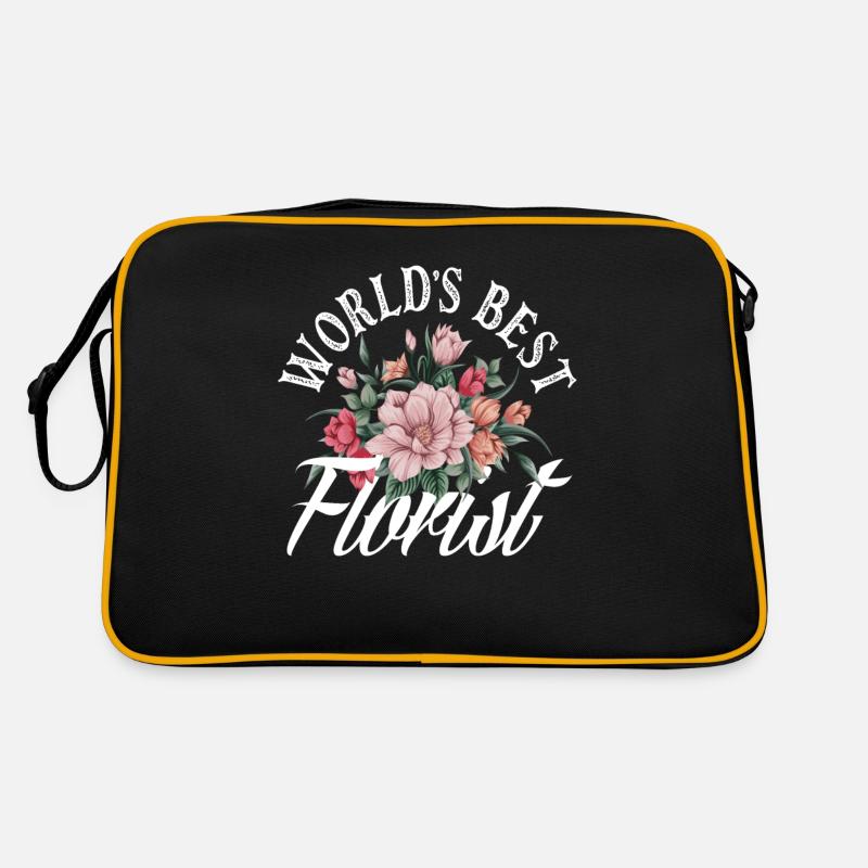 Fleuriste Fleuriste - Sac Retro - noir/or
