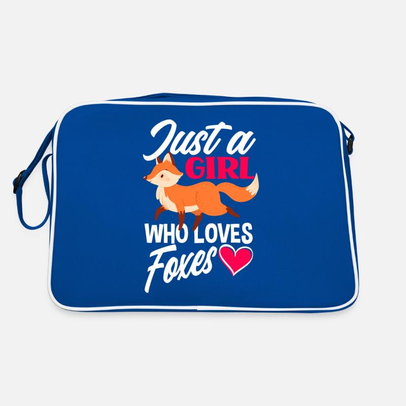 Fuchs Mädchen Retro Tasche