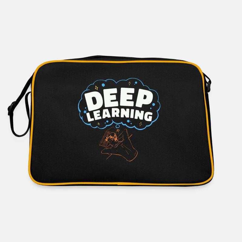 Artificial Intelligence Deep Learning Programmer Retro Tasche