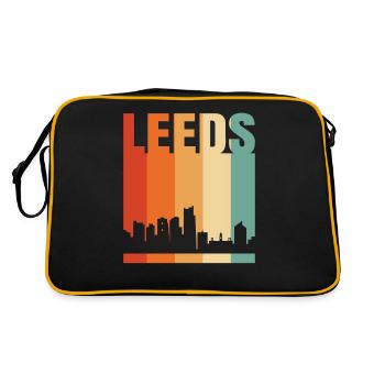Leeds - Retro Bag - black/gold - Back