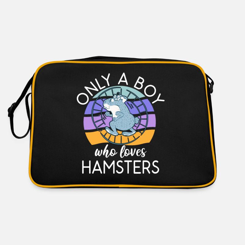 Hamster Liebhaber Hamster Geschenk Retro Tasche