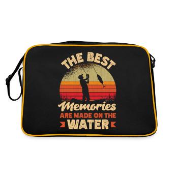 Les meilleurs souvenirs faits sur l’eau Fête des pères - Sac Retro - noir/or - Dos