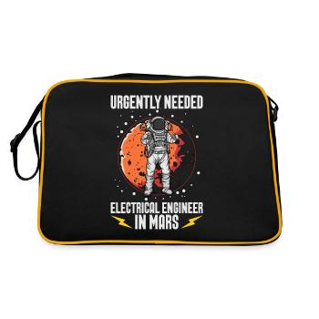Electrical Engineering Urgently Needed Electrical - Retro Bag - black/gold - Back