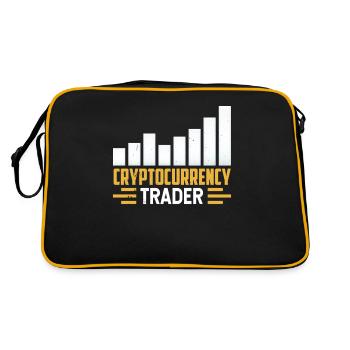 Crypto-Trader Crypto Trader Crypto - Sac Retro - noir/or - Dos