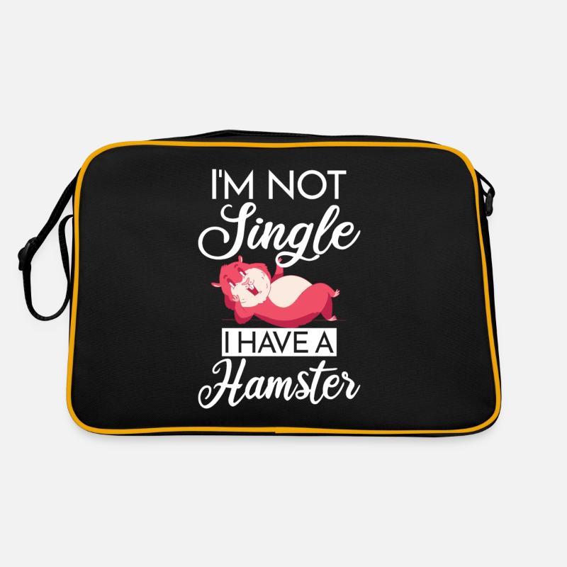Hamster Liebhaber Hamster Geschenk Retro Tasche