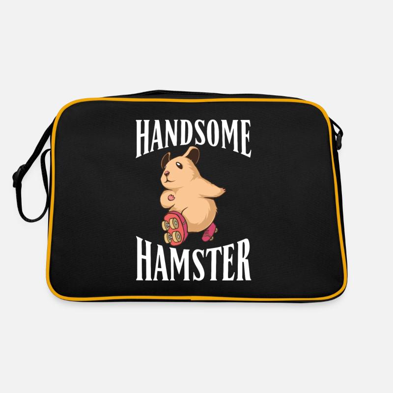 Hamster Liebhaber Hamster Geschenk Retro Tasche