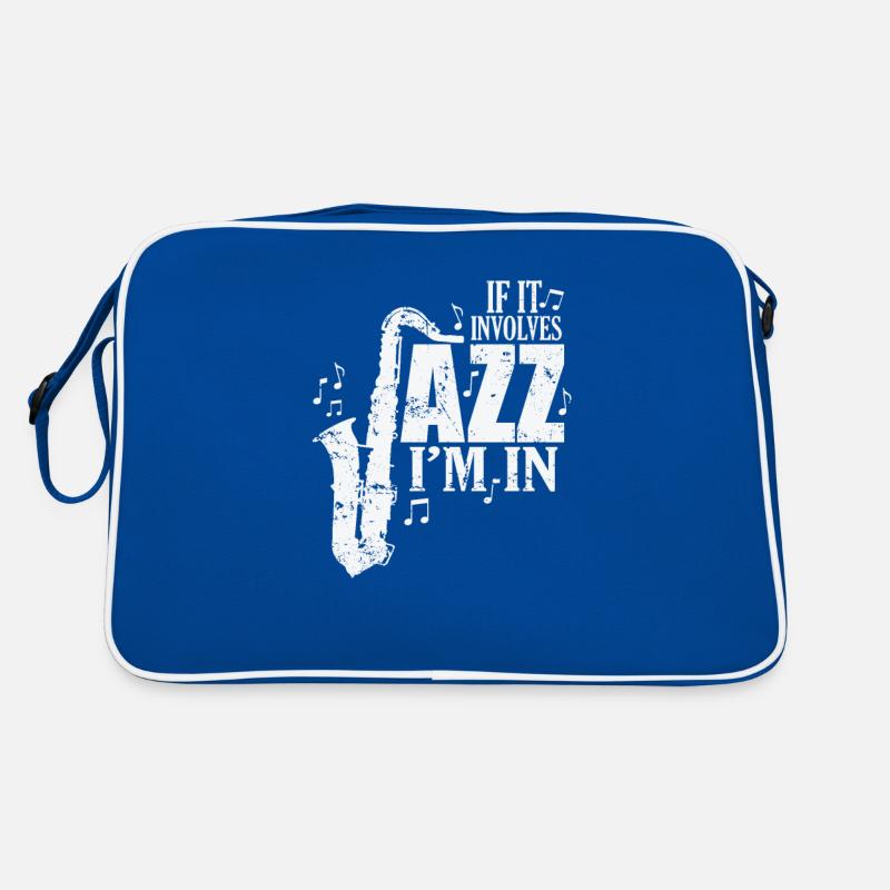 If it involves Jazz I'm in Music Saxophone Retro Bag