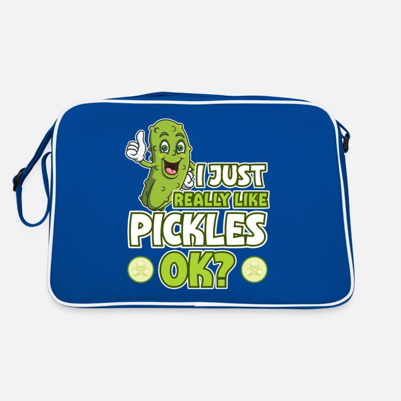 Funny Cucumber Lovers Word Game Don't Loose Retro Bag