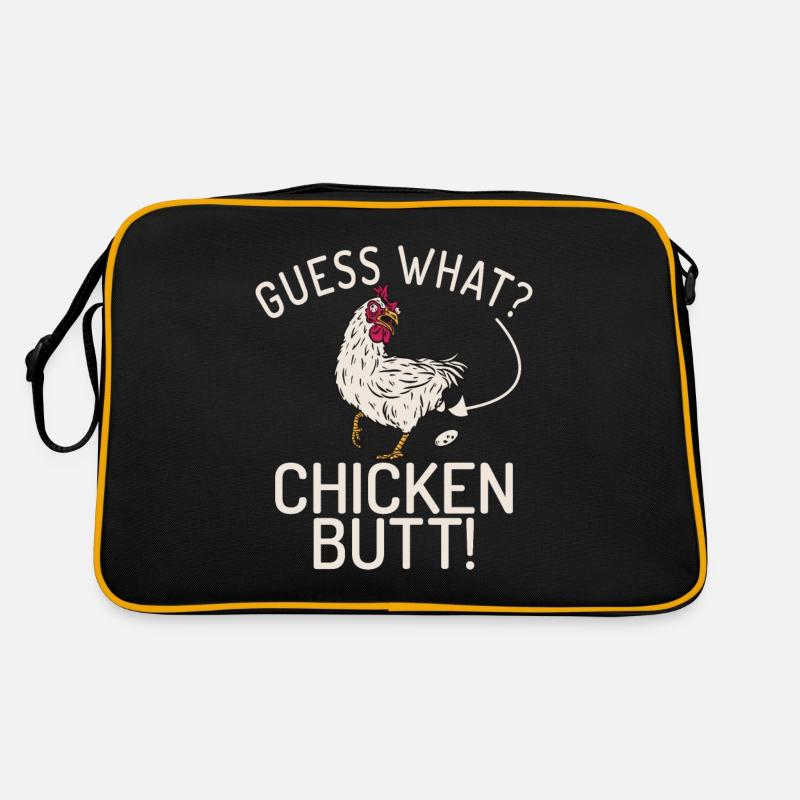 Cadeaux de poulet Propriétaire de poulet Sac Retro