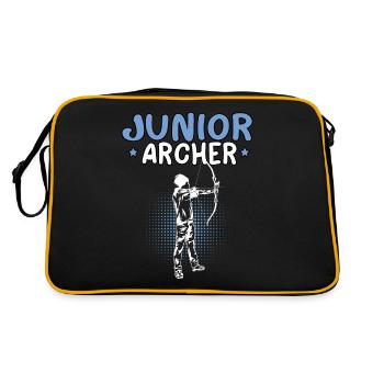 Junior Archer Archery Archer - Retro Bag - black/gold - Back