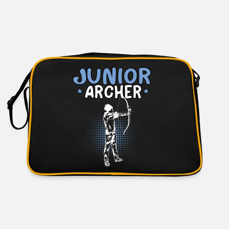 Junior Archer Bogenschießen Bogenschütze Retro Tasche