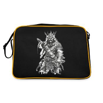 Vikings Rune nordique Vikings Valhalla Vikings - Sac Retro - noir/or - Dos