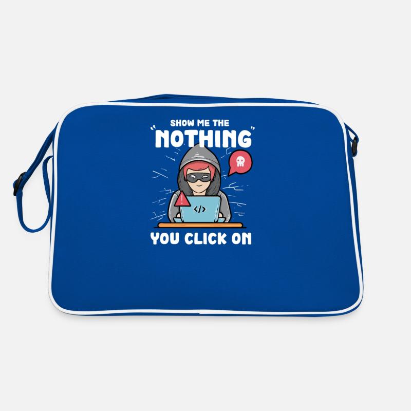 Hacker Programmeur Développeur Informatique Sac Retro