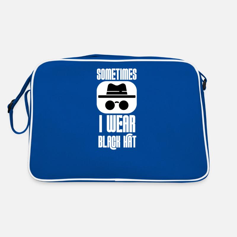 Hacker Programmierer Entwickler Informatik Retro Tasche