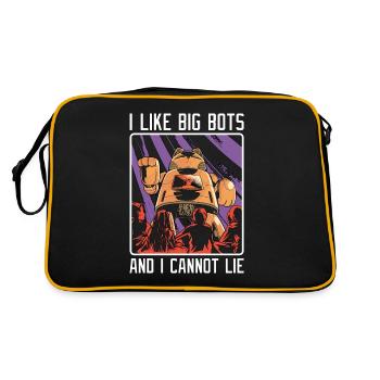 Robotics I Like Big Bots Cyborg Robotics Engineer - Retro Bag - black/gold - Back