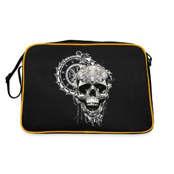 Vikings Rune nordique Vikings Valhalla Vikings - Sac Retro - noir/or - Dos