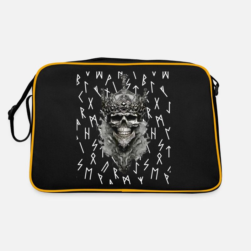 Wikinger Nordische Rune Wikinger Walhalla Vikings Retro Tasche