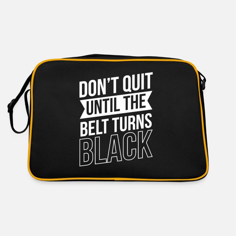 Do not give up until the belt turns black Gur MMA Retro Bag