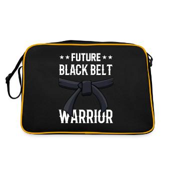 Future Black Belt Warrior Black Belt - Retro Bag - black/gold - Back