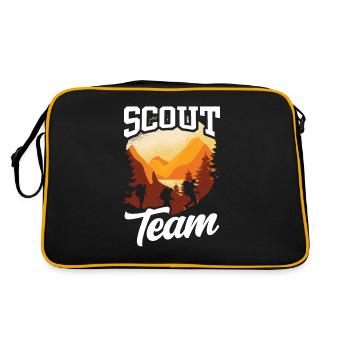 Scouts Team Sippe Find Paths Camp - Retro Bag - black/gold - Back