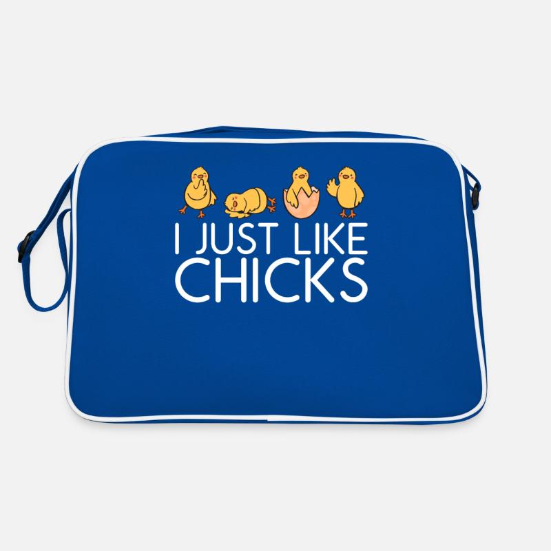 Cadeaux de poulet Propriétaire de poulet Sac Retro