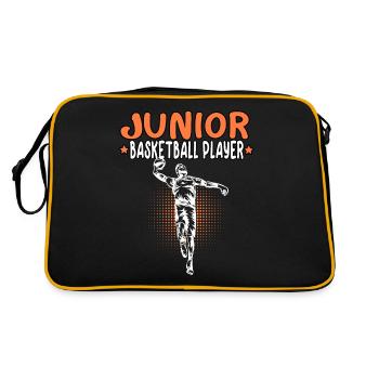 Basketteur junior Basketteur - Sac Retro - noir/or - Dos