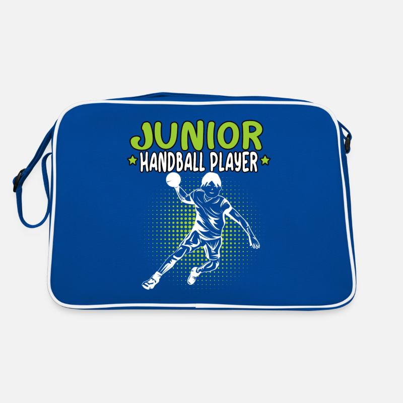 would rather play handball Handball player Retro Bag