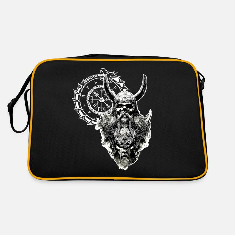 Vikings Nordic Rune Vikings Valhalla Vikings Retro Bag