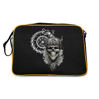 Vikings Rune nordique Vikings Valhalla Vikings - Sac Retro - noir/or - Dos