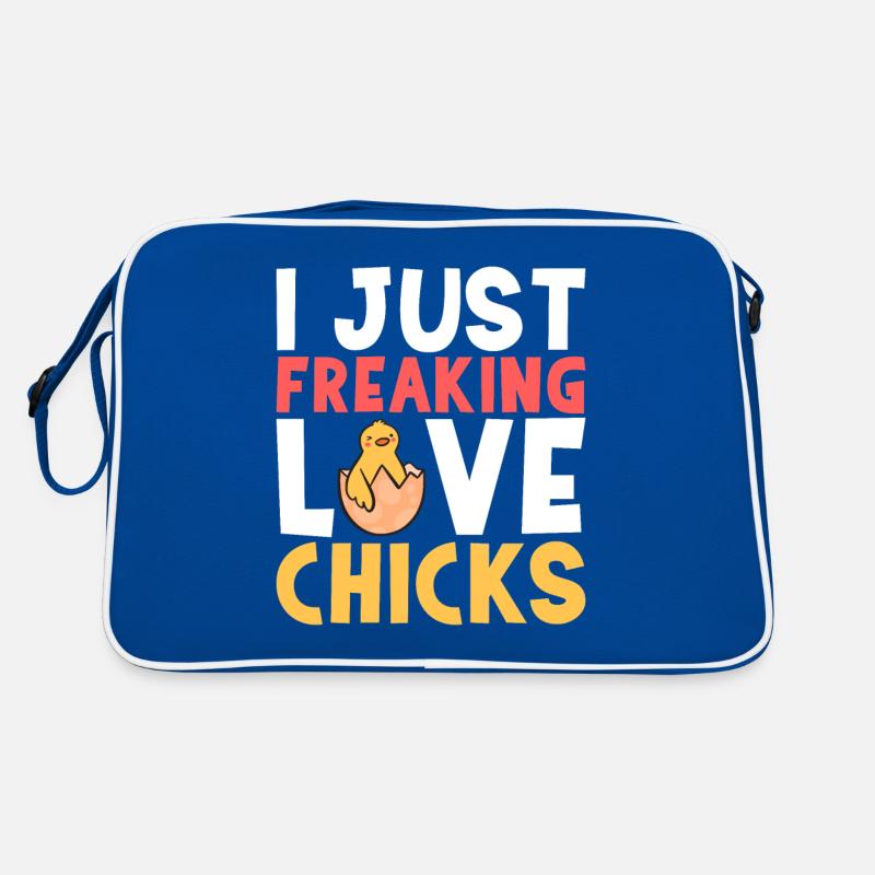 Cadeaux de poulet Propriétaire de poulet Sac Retro