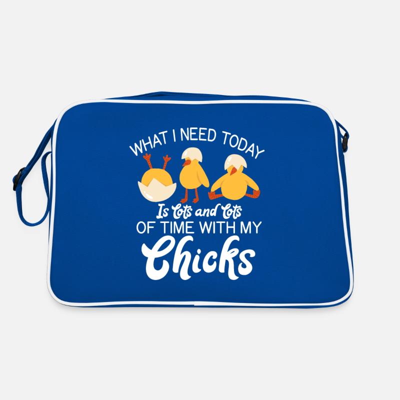Cadeaux de poulet Propriétaire de poulet Sac Retro