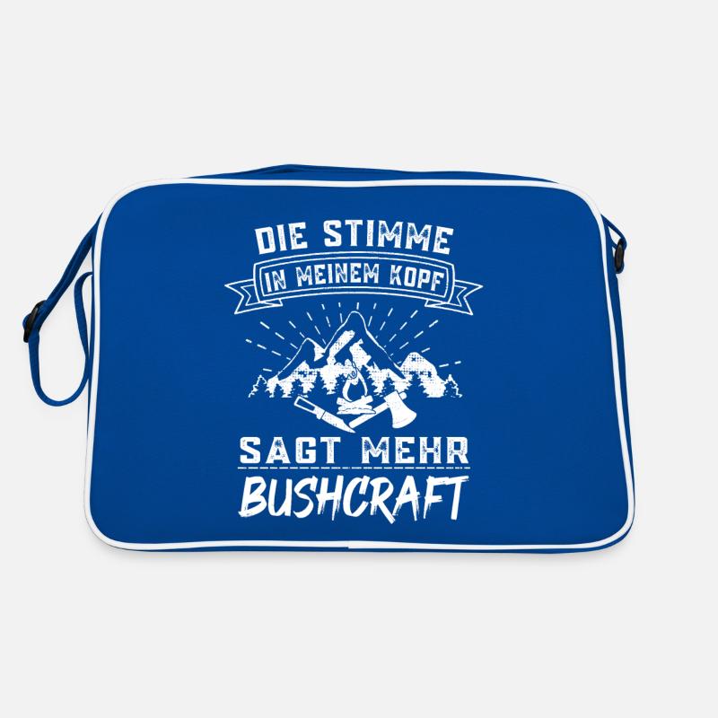 Bushcraft Survival Überlebenstraining Bushcrafter Retro Tasche