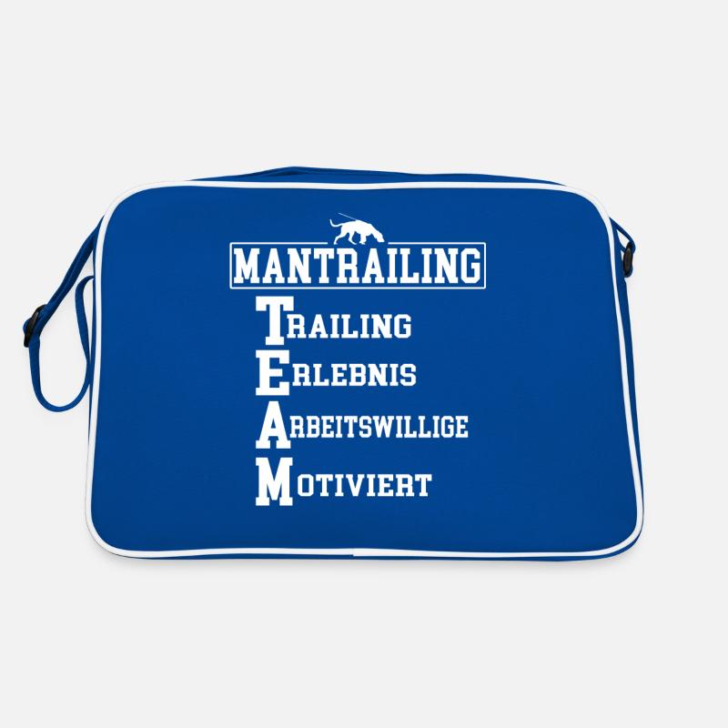 Mantrailing Trailing Erlebnis Arbeitswillige Retro Tasche