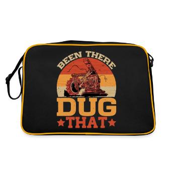 Été là creusé que 5 - Sac Retro - noir/or - Dos