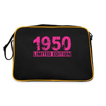 Édition limitée 1950 - Sac Retro - noir/or - Dos