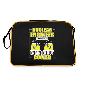 Ingénieur nucléaire comme un ingénieur normal - Sac Retro - noir/or - Dos