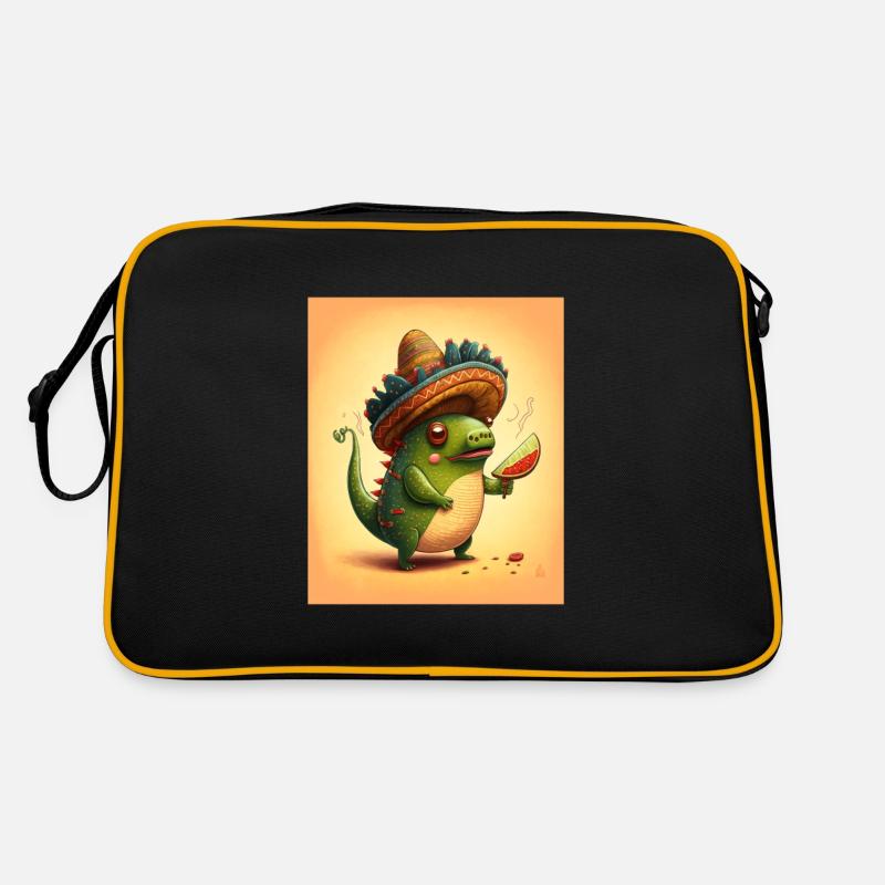 Vegan Avocado Lover Avocado Lover Axolotl Fish Retro Tasche