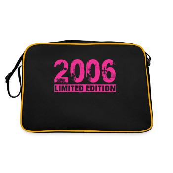 Édition limitée 2006 - Sac Retro - noir/or - Dos