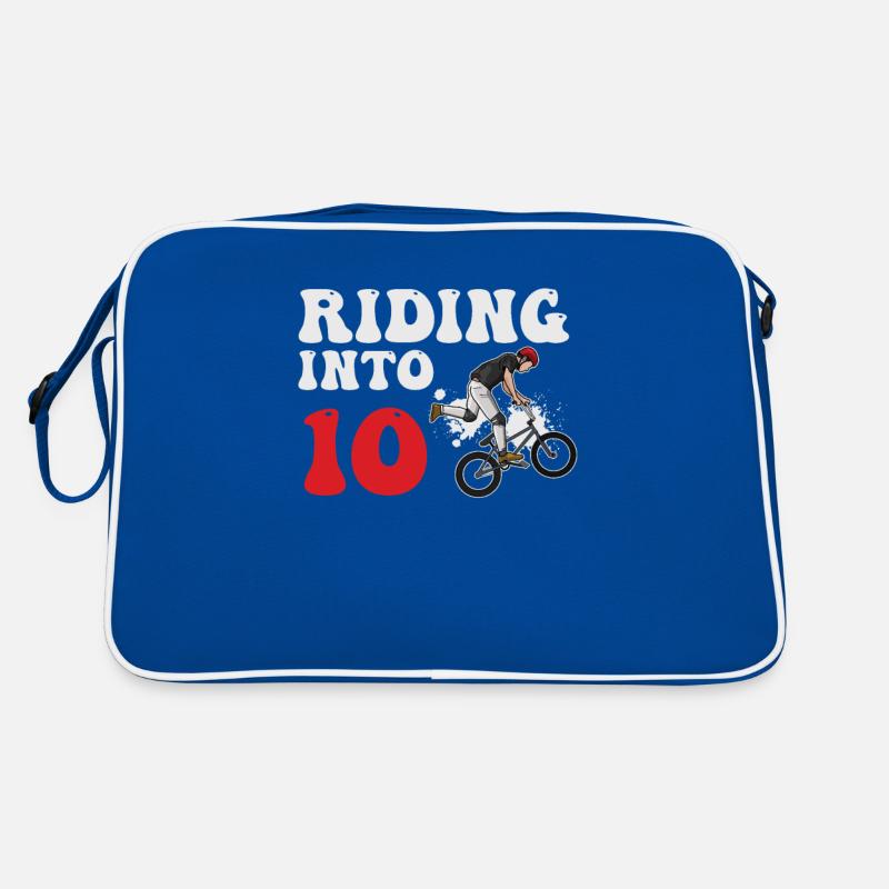 Vélo de course BMX Riding Into 10 ans 10e Sac Retro