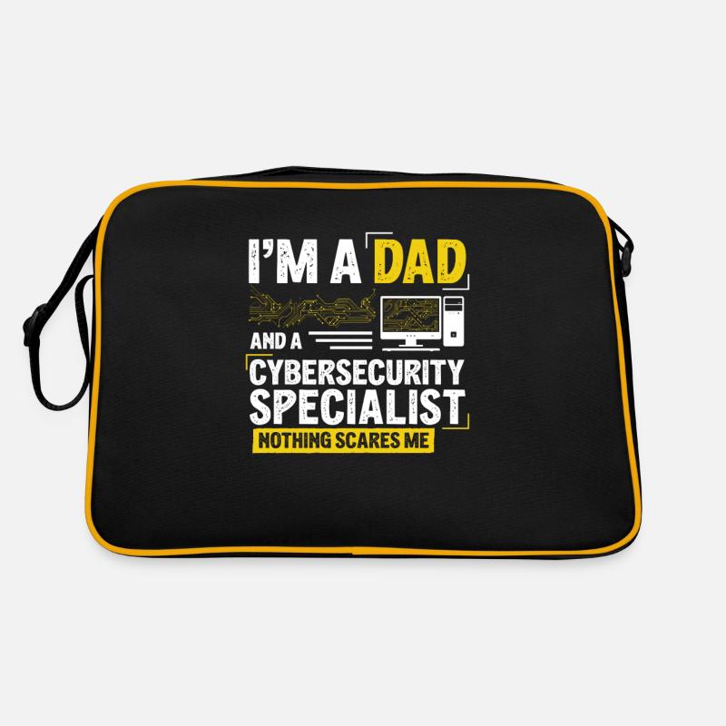 I'm A Dad Funny Cyber Security For Cybersecurity Retro Bag